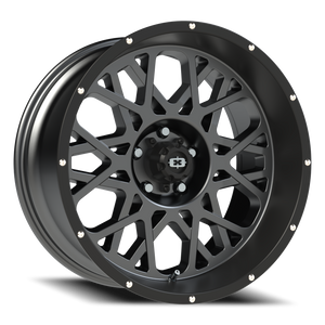 Vision Wheel 412 Anthracite with Satin Black Lip 20x10 -25 5x127mm 78.1mm - Wheelwiz