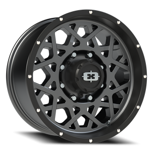 Vision Wheel 412 Anthracite with Satin Black Lip 18x9 +12 8x180mm 124.2mm