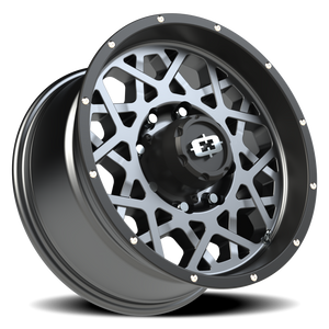 Vision Wheel 412 Anthracite with Satin Black Lip 18x9 +12 8x180mm 124.2mm