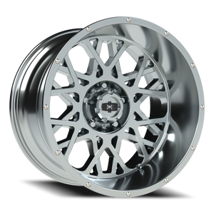 Vision Wheel 412 Chrome 20x12 -51 5x139.7mm 108mm - Wheelwiz