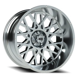 Vision Wheel 412 Chrome 22x12 -51 5x127mm 78.1mm - Wheelwiz