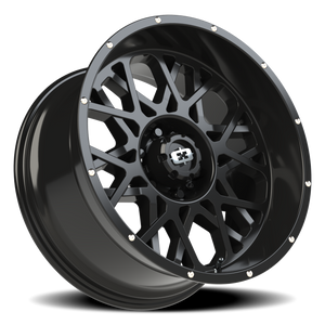 Vision Wheel 412 Gloss Black 20x10 -25 6x135mm 87.1mm - Wheelwiz