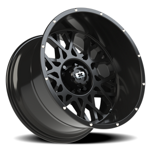Vision Wheel 412 Gloss Black 20x12 -51 6x135mm 87.1mm - Wheelwiz