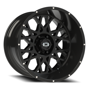 Vision Wheel 412 Gloss Black 20x12 -51 6x139.7mm 106.2mm - Wheelwiz