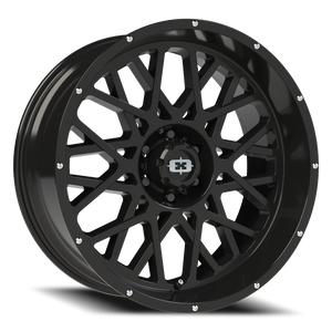 Vision Wheel 412 Gloss Black 22x10 -19 6x139.7mm 106.2mm - Wheelwiz