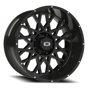 Vision Wheel 412 Gloss Black 24x12 -51 8x170mm 125.2mm - Wheelwiz