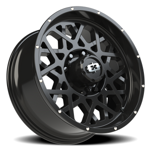 Vision Wheel 412 Gloss Black 20x9 +12 8x170mm 125.2mm - Wheelwiz