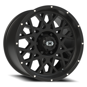 Vision Wheel 412 Satin Black 18x9 -12 6x139.7mm 106.2mm - Wheelwiz
