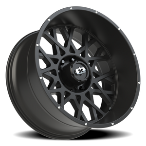 Vision Wheel 412 Satin Black 24x12 -51 8x180mm 124.2mm - Wheelwiz