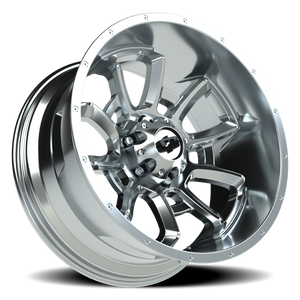 Vision Wheel 415 Chrome 20x10 -25 6x139.7mm 106.2mm - Wheelwiz