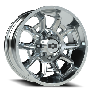 Vision Wheel 415 Chrome 20x9 +12 8x170mm 125.2mm - Wheelwiz