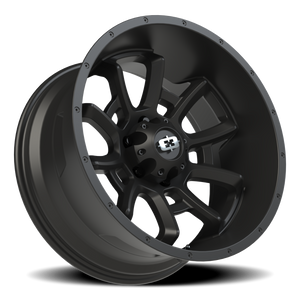 Vision Wheel 415 Satin Black 20x10 -25 6x139.7mm 106.2mm - Wheelwiz