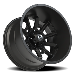 Vision Wheel 415 Satin Black 20x12 -51 6x139.7mm 106.2mm - Wheelwiz