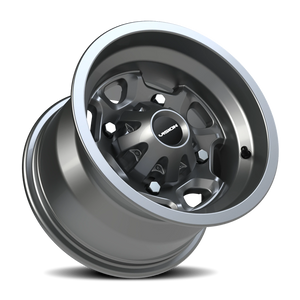 Vision Wheel 415 Gunmetal 12x8 -10 4x110mm 86mm - Wheelwiz