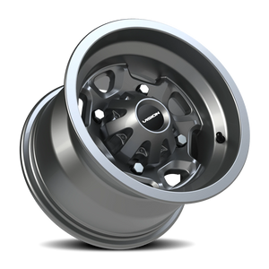 Vision Wheel 415 Gunmetal 12x8 -10 4x156mm 131.1mm - Wheelwiz