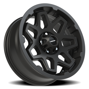 Vision Wheel 416 Satin Black 17x7 0 5x114.3mm 83mm - Wheelwiz