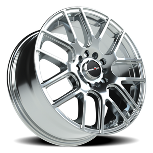 Vision Wheel 426H Chrome 17x7.5 +40 5x100mm 73.1mm - Wheelwiz