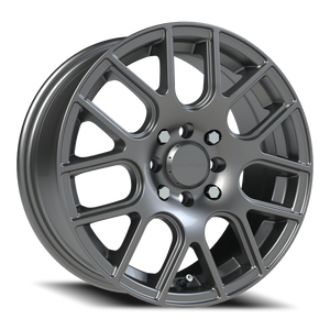 Vision Wheel 426H Gunmetal 15x6.5 +38 4x100mm 73.1mm - Wheelwiz