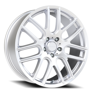 Vision Wheel 426H Hyper Silver 20x8.5 +40 5x120mm 72.6mm - Wheelwiz