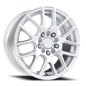 Vision Wheel 426H Winter Paint-Silver( Salt Resistant) 16x7 +38 5x108mm 73.1mm - Wheelwiz