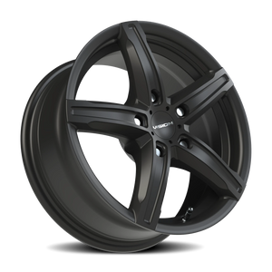 Vision Wheel 469 Satin Black 15x6.5 +38 5x108mm 73.1mm - Wheelwiz