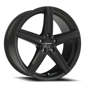 Vision Wheel 469 Satin Black 18x8 +38 5x114.3mm 73.1mm - Wheelwiz