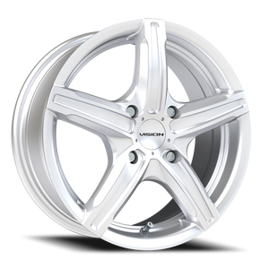 Vision Wheel 469 Silver 15x6.5 +38 4x100mm 73.1mm - Wheelwiz