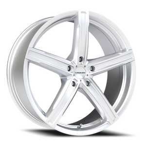 Vision Wheel 469 Silver 20x8.5 +35 5x114.3mm 73.1mm - Wheelwiz