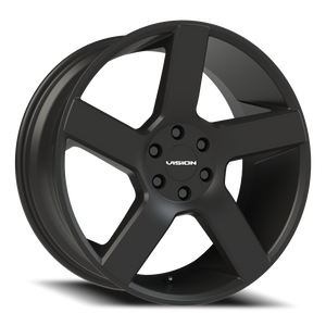 Vision Wheel 472V Satin Black 20x9 +30 6x120mm 66.9mm - Wheelwiz