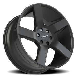 Vision Wheel 472V Satin Black 20x9 +30 6x120mm 66.9mm - Wheelwiz