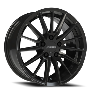 Vision Wheel 473 Gloss Black 16x7.5 +38 5x108mm 73.1mm - Wheelwiz