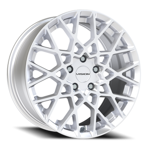 Vision Wheel 474 Hyper Silver 18x8 +38 5x120mm 73.1mm - Wheelwiz