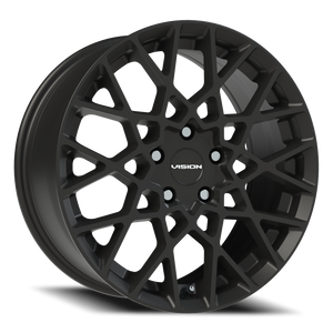 Vision Wheel 474 Satin Black 18x8 +38 5x120mm 73.1mm - Wheelwiz
