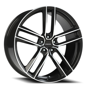 Vision Wheel 475V Gloss Black Machined Face 22x9 +35 5x120mm 72.6mm - Wheelwiz