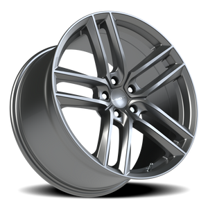 Vision Wheel 475V Gunmetal 20x10.5 +38 5x120mm 72.6mm - Wheelwiz