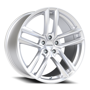 Vision Wheel 475V Hyper Silver 20x10.5 +38 5x120mm 72.6mm - Wheelwiz