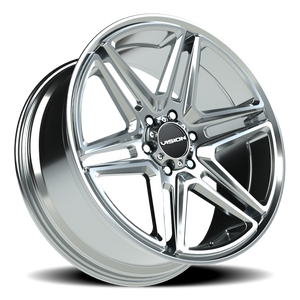 Vision Wheel 476 Chrome 22x9.5 +30 6x139.7mm 78.1mm - Wheelwiz