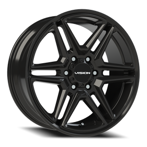 Vision Wheel 476 Gloss Black 20x9 +30 6x132mm 74.5mm - Wheelwiz