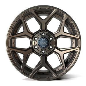4Play Gen3 4P06 Bronze 20x10.0 -18 6x139.7|6x135mm 106.1mm - Wheelwiz