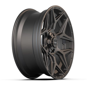 4Play Gen3 4P06 Matte Black 22x9.0 +12 6x139.7|6x135mm 106.1mm - Wheelwiz