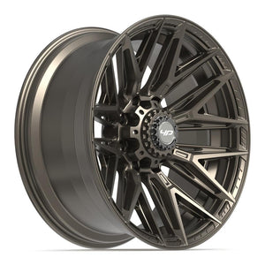 4Play 4P40 Satin Bronze 22x10 -18 8x170|N/Amm 124.9mm - Wheelwiz