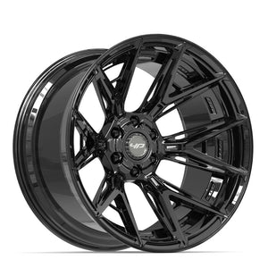 4Play 4P40 Gloss Black 22x12 -44 6x135|6x139.7mm 106.1mm - Wheelwiz