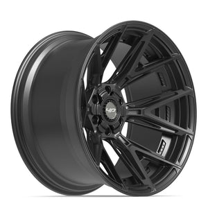 4Play 4P40 Satin Black 22x12 -44 6x135|6x139.7mm 106.1mm - Wheelwiz