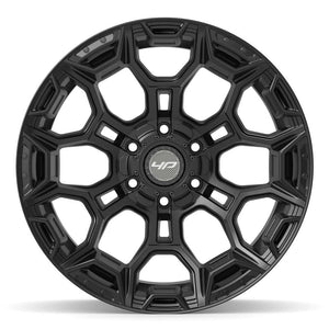 4Play 4P43 Satin Black 20x10 -18 6x135|6x139.7mm 106.1mm - Wheelwiz