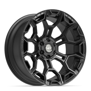 4Play 4P43 Satin Black 22x10 -18 6x135|6x139.7mm 106.1mm - Wheelwiz