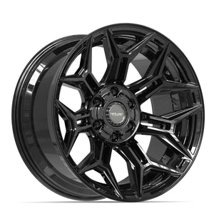 4Play 4P44 Gloss Black 20x10 -18 6x135|6x139.7mm 106.1mm - Wheelwiz