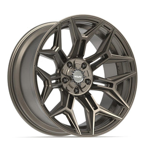 4Play 4P44 Satin Bronze 22x10 -18 5x127|5x139.7mm 87.1mm - Wheelwiz