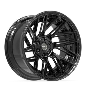 4Play 4P45 Gloss Black 22x12 -44 6x135|6x139.7mm 106.1mm - Wheelwiz