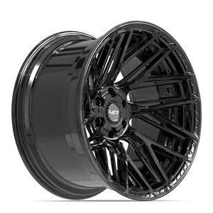 4Play 4P45 Gloss Black 22x12 -44 6x135|6x139.7mm 106.1mm - Wheelwiz