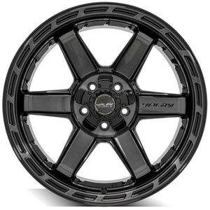 4Play Gen3 4P63 Gloss Black w/ Brushed Face & Tinted Clear 20x10.0 -18 5x127|5x139.7mm 87.1mm - Wheelwiz